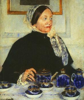 Mary Cassatt : Lady at the Tea Table